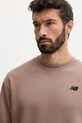 New Balance bluza brązowy MT53529EAS