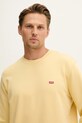Levi's bluza bawełniana żółty 35909.0070