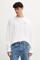 Îmbrăcăminte Levi's longsleeve din bumbac A6145.0086 alb