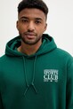 adidas Originals bluza bawełniana Graphic Hoodie zielony JX3059