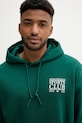 adidas Originals bluza bawełniana Graphic Hoodie zielony JX3059