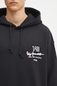 Y-3 bluza bawełniana Merch czarny KB2604