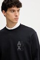 Armani Exchange bluza bawełniana granatowy XM001040.AF10830