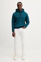 Armani Exchange bluza bawełniana XM001380.AF10830 turkusowy AW25