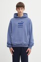 Puma bluza bawełniana PUMA x REPRESENT bawełna niebieski 632542