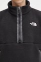 The North Face bluza Fleeski 1/4 zip czarny NF0A88XRKX71