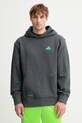 Odjeća Pamučna dukserica adidas x Mercedes JX8778 siva