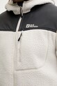 Jack Wolfskin bluza sportowa KAMMWEG PILE 1711271 beżowy