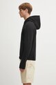 Heliot Emil felpa in cotone PREAW25.M.08.079.BLK01 nero AW25