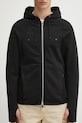 Heliot Emil felpa in cotone nero PREAW25.M.08.079.BLK01