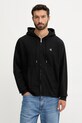Dukserica Calvin Klein Jeans s kapuljačom crna LV04RD232G