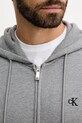 Bavlněná mikina Calvin Klein Jeans LV04RD240G šedá