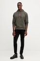 Calvin Klein Jeans felpa in cotone LV04RD243G grigio AW25