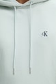 Calvin Klein Jeans bluza z kapturem męska bawełniana LV04RC297G turkusowy