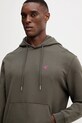 Calvin Klein Jeans hanorac de bumbac verde LV04RC297G
