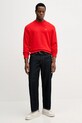 Calvin Klein Jeans bluza bawełniana LV04RC296G czerwony NC25
