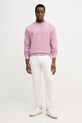 Calvin Klein Jeans bluza bawełniana LV04RC296G różowy NC25