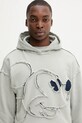 Desigual bluza bawełniana SHEFFIELD MICKEY szary 25WMSK08