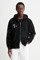 Μπλούζα Desigual MIXED DISNEY με κουκούλα μαύρο 25WMSK15