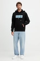 Calvin Klein Jeans bluza bawełniana LV04RD259G czarny AW25