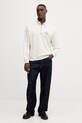 Calvin Klein Jeans bluza bawełniana LV04RD244G beżowy AW25