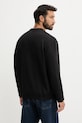 Calvin Klein Jeans hanorac de bumbac LV04RD256G negru AW25