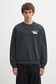 MM6 Maison Margiela bluza bawełniana gładkie czarny SH2GU0025.M25024.899