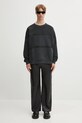 MM6 Maison Margiela bluza bawełniana SH2GU0026.M25024.899 czarny