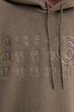 MM6 Maison Margiela bluza polarowa SH0GU0028.M20126.809 brązowy