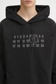 MM6 Maison Margiela hanorac de bumbac negru SH0GU0035.M25025.900