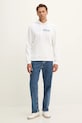 Calvin Klein hanorac de bumbac LV04LD241G alb AW25