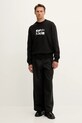 Calvin Klein bluza bawełniana LV04LD242G czarny AW25