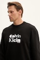Calvin Klein hanorac de bumbac negru LV04LD242G