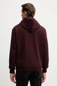 Ρούχα Βαμβακερή μπλούζα Calvin Klein LV14LD231G μπορντό