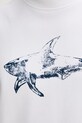 Bombažen pulover Paul&Shark Knitwear 15311848 bela