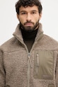 Tommy Hilfiger hanorac fleece maro MW0MW40420