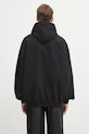 Îmbrăcăminte VETEMENTS bluză Logo Oversized UH76HD100B negru