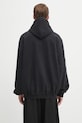 Odzież VETEMENTS bluza bawełniana Cof Logo Oversized UCF76HD100B czarny