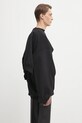 VETEMENTS bluză Double Layered negru UH76CW400B
