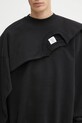 VETEMENTS bluză Double Layered UH76CW400B negru