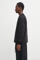 Napapijri longsleeve din bumbac S-Coldirai NP0A88YC9411 negru AW25