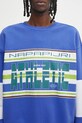 Βαμβακερή μπλούζα Napapijri Napapijri x Martine Rose μπλε NP0A4I4ZBE11