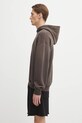 Helmut Lang bluza bawełniana P05HM502 brązowy AW25