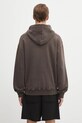 Odzież Helmut Lang bluza bawełniana P05HM502 brązowy