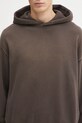 Helmut Lang bluza bawełniana brązowy P05HM502