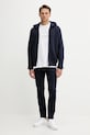 Bombažen pulover Trussardi G8068000028N mornarsko modra AW25