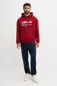 Μπλούζα Tommy Hilfiger x SAIL GP MW0MW41416 κόκκινο AW25