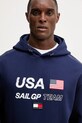 Μπλούζα Tommy Hilfiger x SAIL GP σκούρο μπλε MW0MW41416