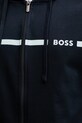 BOSS felpa in cotone 50550571 blu navy