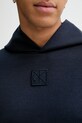 Calvin Klein bluza z dodatkiem wełny LV04LD211G granatowy